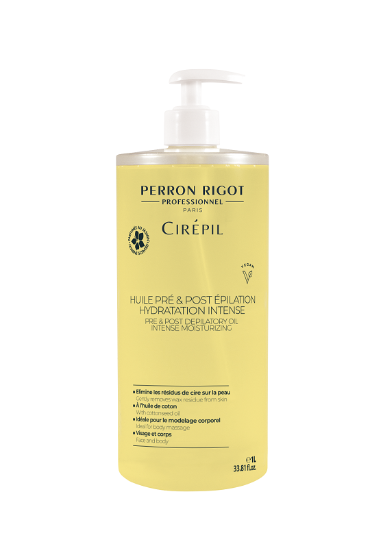 HUILE Pré/Post Épilation Parfum fleur de Jasmin "PERRON RIGOT" 1000 ml