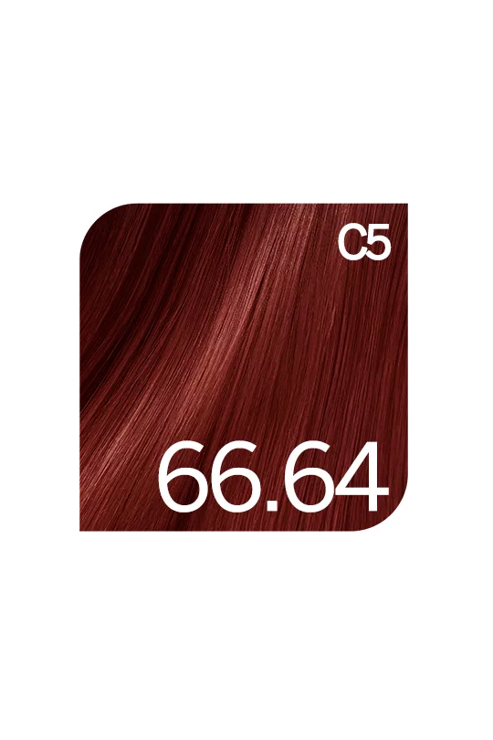 REVLONISSIMO NEW N°66.64 Blond Foncé Rouge Cuivré Intense "REVLON" tube 60ml