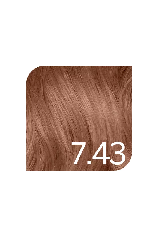 REVLONISSIMO NEW N°7.43 Blond Cuivré Doré "REVLON" tube 60ml