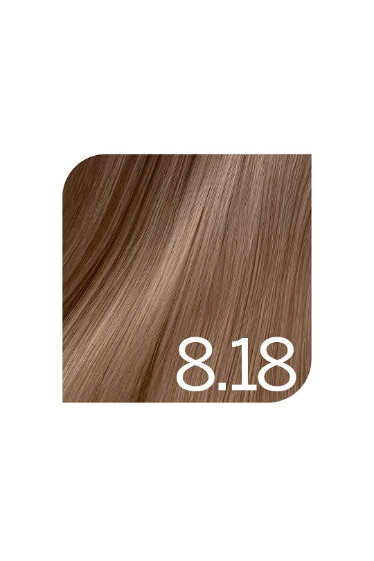 REVLONISSIMO NEW N° 8.18 Blond Clair Cendré Marron "REVLON" tube 60ml