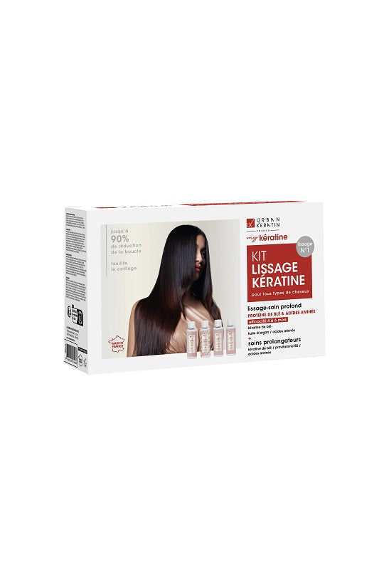 MINI KIT LISSAGE KERATINE My kératine "URBAN KERATIN" 4 produits 100ml