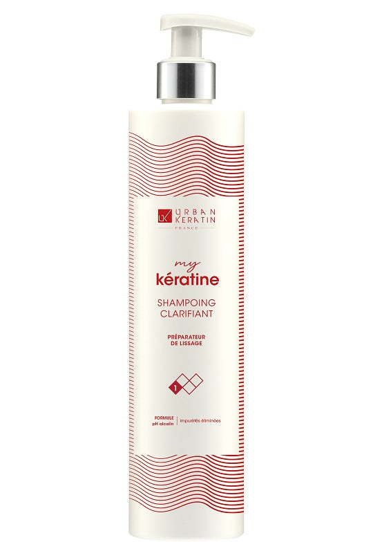 Shampooing CLARIFIANT #1 LISSAGE KERATIN My keratin "URBAN KERATIN" fll.400ml