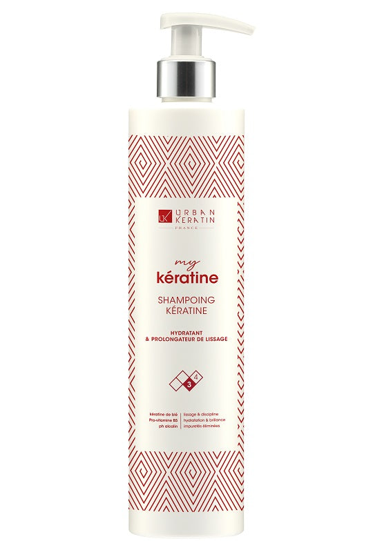 Shampooing LISSAGE KERATINE #3 My keratin "URBAN KERATIN" fl.400ml