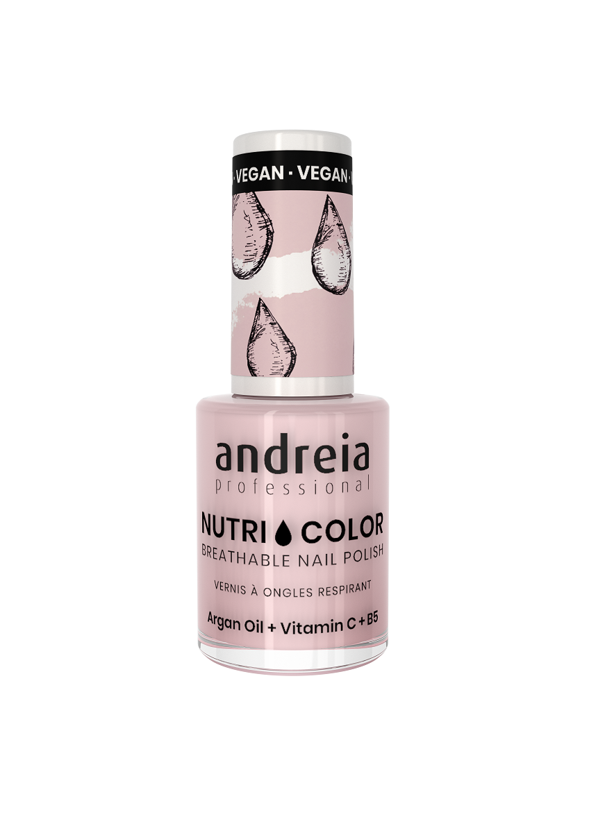 Vernis NUTRI COLOR N°21 Rose Laiteux ANDREIA fl.10,5ml