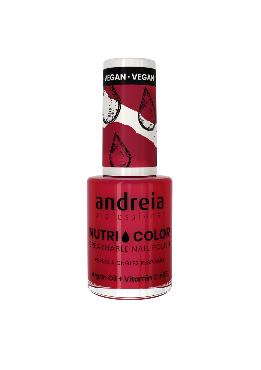 Vernis NUTRI COLOR N°32 Bordeaux Framboisé ANDREIA fl.10.5ml