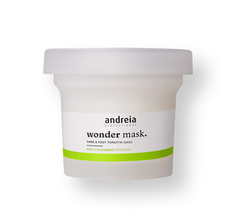 Masque PIEDS/MAINS Kiwi & Concombre WONDER MASK ANDREIA pot 200grs
