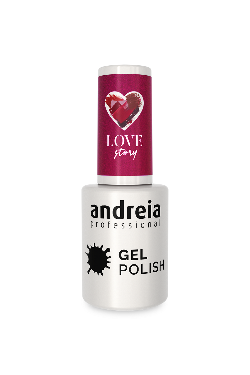GEL SP N°302 Rouge Rosé Métallique "Love Story" ANDREIA 10,5ml