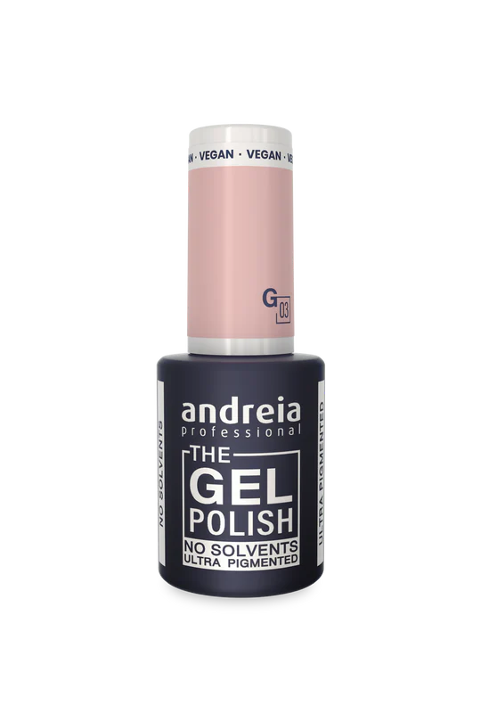 GEL POLISH NO SOLVANT G03 Mylky Pink ANDREIA 10.5ml