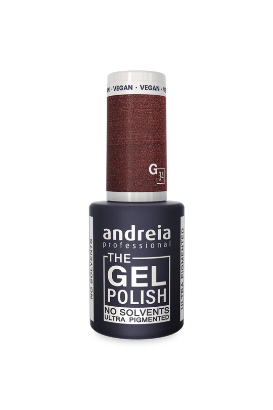 GEL POLISH NO SOLVANT G34 ANDREIA 10.5ml