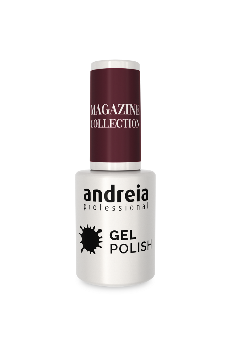 GEL SP N°MZ1 Rouge BORDEAUX "collection MAGAZINE" ANDREIA fl.10,5ml