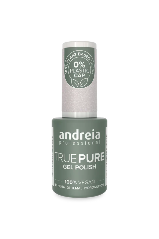 GEL POLISH TRUE PURE T03 Blanc Pailletté ANDREIA 10.5ml