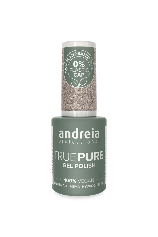 GEL POLISH TRUE PURE T04 Paillette Argent ANDREIA 10.5ml