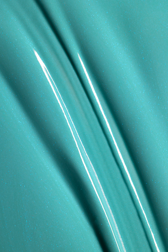 GEL POLISH TRUE PURE T51 Bleu Turquoise Pailleté ANDREIA 10.5ml