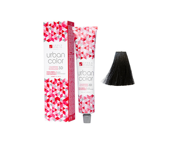 COULEUR ANTI/ÂGE Noir Bleu N°1.1 "URBAN COLOR" tube 100ml