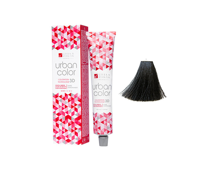 COULEUR ANTI/ÂGE Noir N°1 "URBAN COLOR" tube 100ml