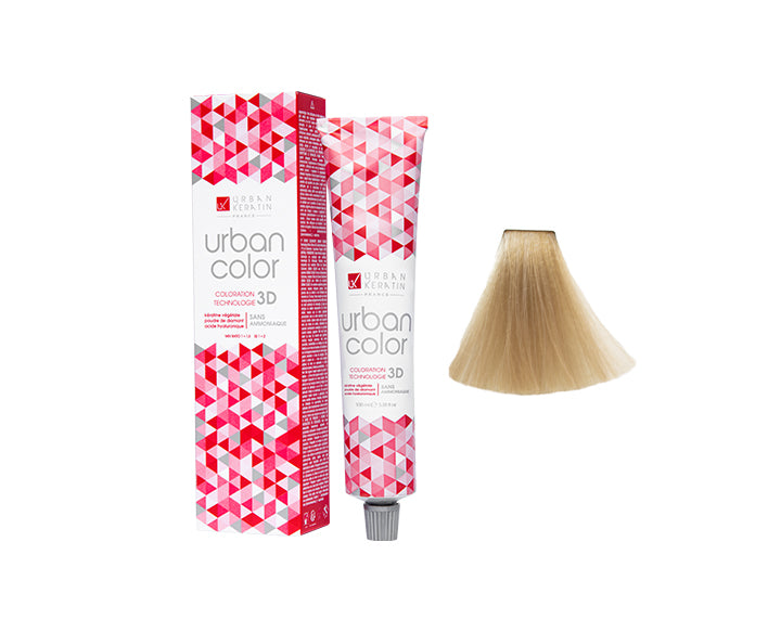 COULEUR ANTI/ÂGE BLOND PLATINE N°10 "URBAN COLOR" tube 100ml