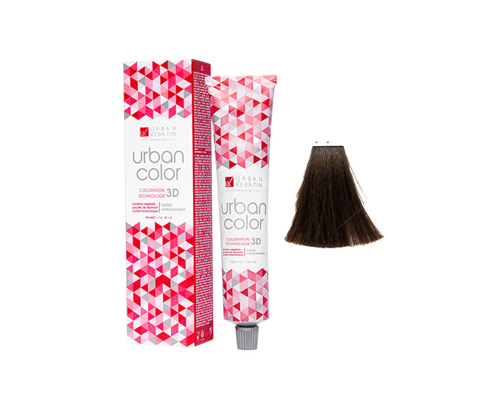 COULEUR ANTI/ÂGE CHÂTAIN DORE N°4.3 "URBAN COLOR" tube 100ml