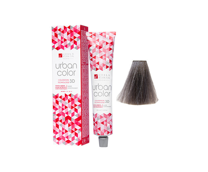 COULEUR ANTI/ÂGE CHÂTAIN CLAIR CENDRE INTENSE N°5.11 "URBAN COLOR" tube 100ml