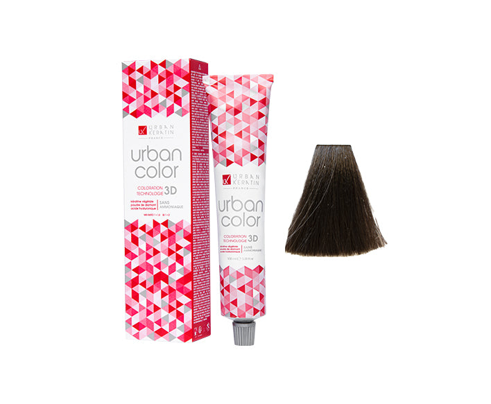 COULEUR ANTI/ÂGE BLOND FONCE CENDRE N°6.1 "URBAN COLOR" tube 100ml
