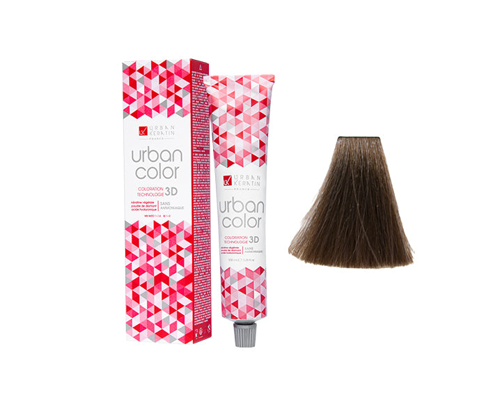 COULEUR ANTI/ÂGE BLOND CENDRE DORE N°7.13 "URBAN COLOR" tube 100ml