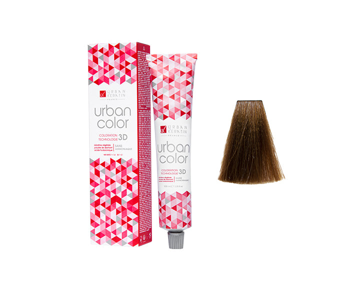 COULEUR ANTI/ÂGE BLOND DORE N°7.3 "URBAN COLOR" tube 100ml