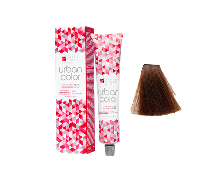 COULEUR ANTI/ÂGE BLOND CUIVRE N°7.4 "URBAN COLOR" tube 100ml