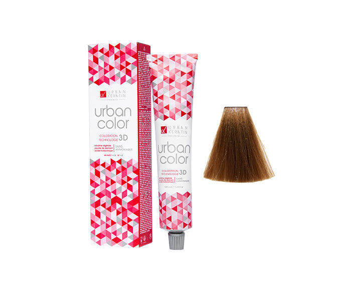 COULEUR ANTI/ÂGE BLOND CLAIR DORE N°8.3 "URBAN COLOR" tube 100ml