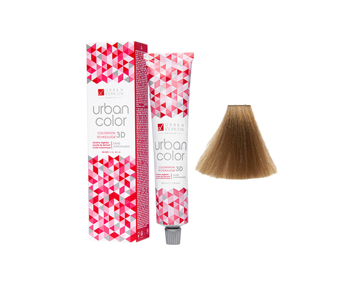 COULEUR ANTI/ÂGE BLOND CLAIR DORE CENDRE N°8.31 "URBAN COLOR" tube 100ml