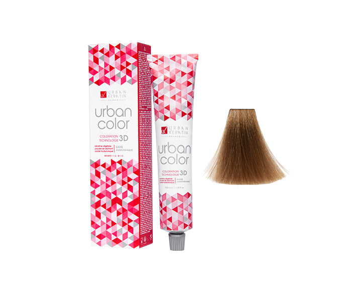 COULEUR ANTI/ÂGE BLOND CLAIR MOKA N°8.8 "URBAN COLOR" tube 100ml