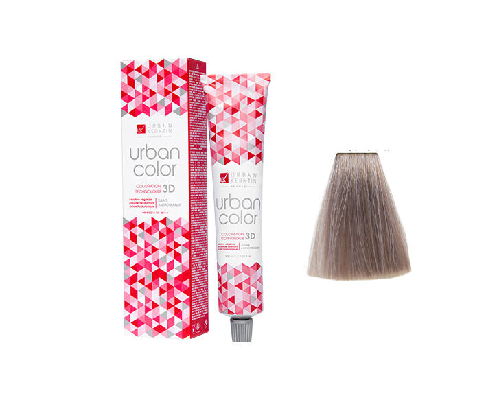 COULEUR ANTI/ÂGE BLOND TRÈS CLAIR CENDRE IRISE N°9.12 "URBAN COLOR" tube 100ml