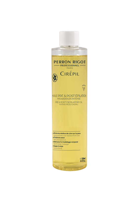 HUILE Pré/Post Épilation Parfum fleur de Jasmin "PERRON RIGOT" fl.250 ml