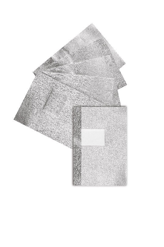 Papillotes ALUMINIUM "PRENIUM" pour Dépose Semi Permanent Boite 100