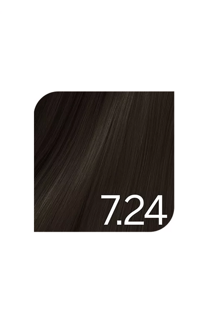 COLOR EXCEL TON/TON NEW N°7.24 Blond Moka Clair  REVLON tube 70ml
