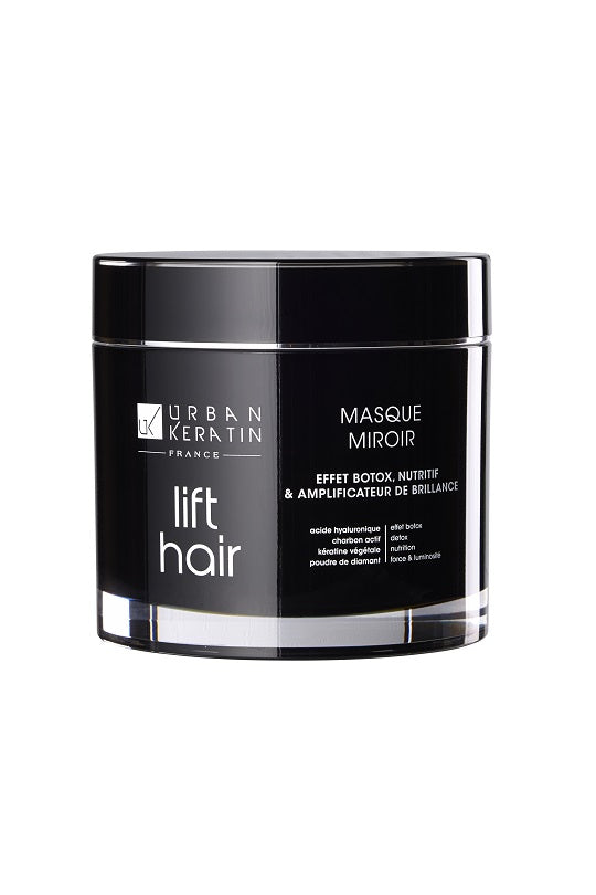 Masque NOIR LIFT HAIR Effet Miroir "URBAN KERATIN" pot 200ml