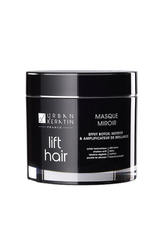 Masque NOIR LIFT HAIR Effet Miroir "URBAN KERATIN" pot 200ml