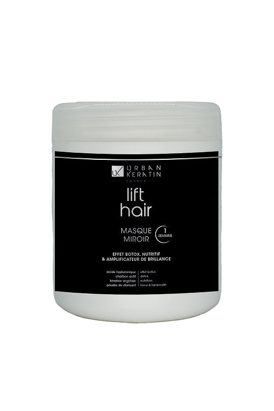Masque NOIR LIFT HAIR URBAN KERATIN "Effet Miroir" pot 1 kilo