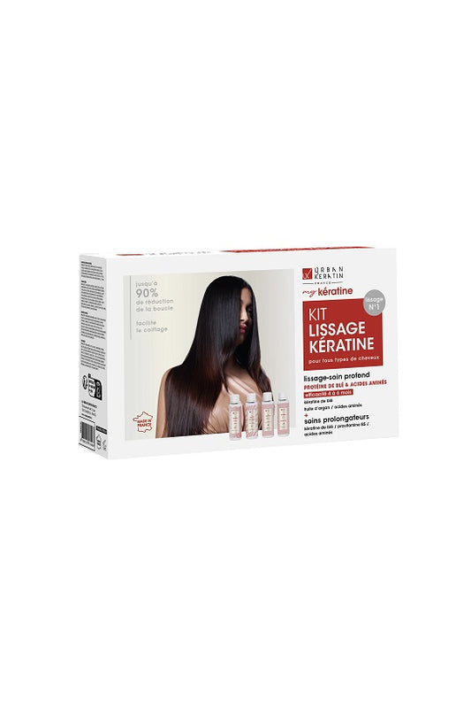 MINI KIT LISSAGE KERATINE My kératine "URBAN KERATIN" 4 produits 100ml