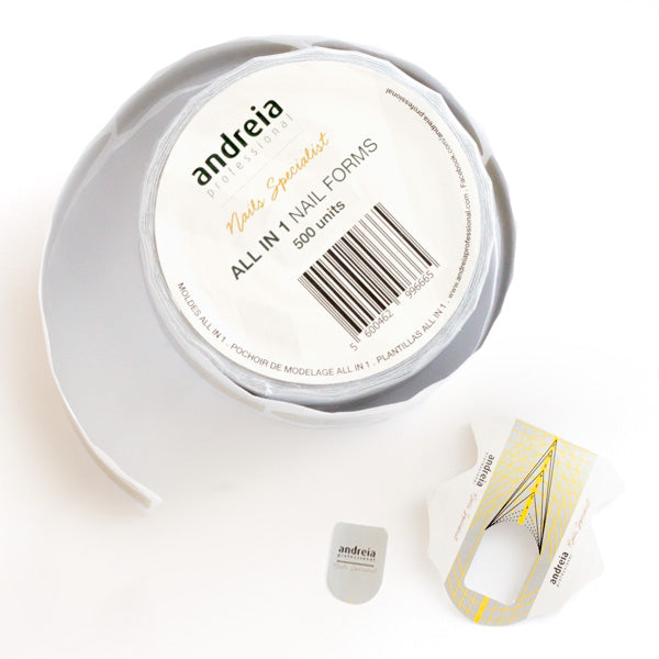 Rouleau 500 formes Chablons "ALL IN ONE" ANDREIA