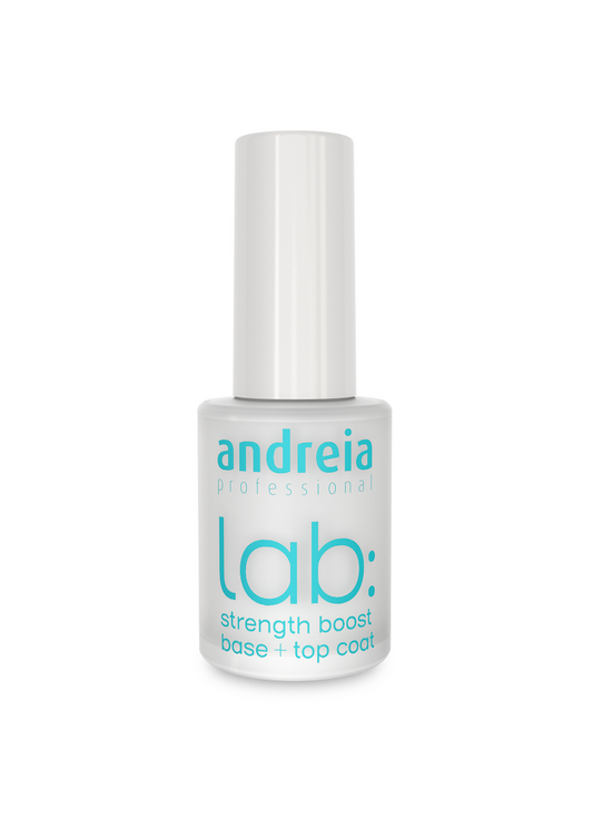 BASE Renforçatrice +TOP "2en1" Végan LAB: ANDREIA fl.10.5ml