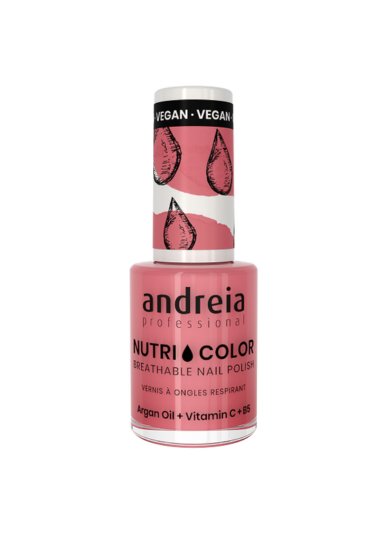 Vernis NUTRI COLOR N°13 Rose Passion ANDREIA fl.10.5ml