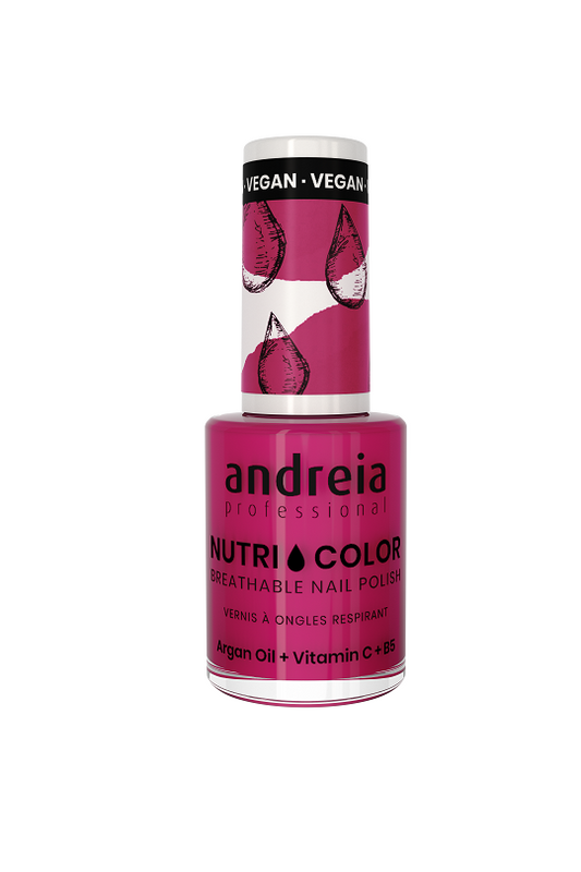 Vernis NUTRI COLOR N°19 Magenta ANDREIA fl.10.5ml