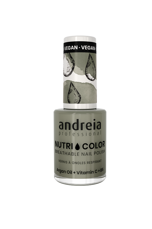Vernis NUTRI COLOR N°20 Vert Kaki ANDREIA fl.10,5ml