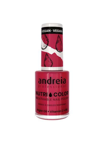 Vernis NUTRI COLOR N°22 Rose Cerise ANDREIA fl.10.5ml