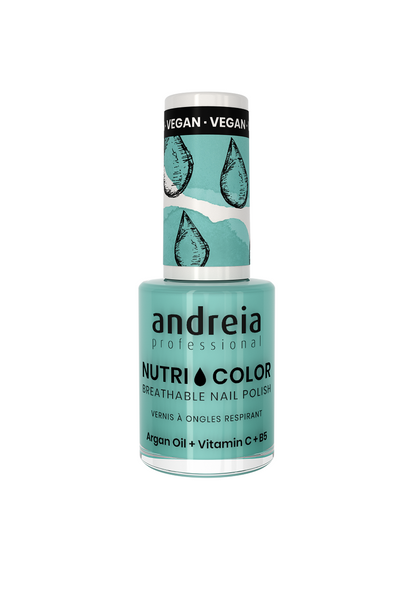 Vernis NUTRI COLOR N°33 Menthe Clair ANDREIA fl.10,5ml