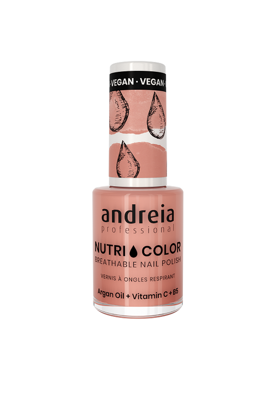Vernis NUTRI COLOR N°07 Nude Nude ANDREIA fl.10.5ml