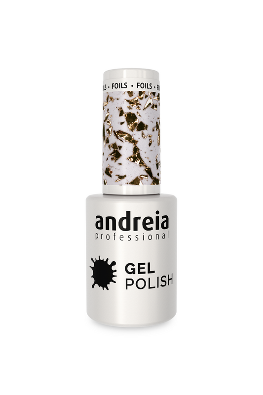 GEL SP N°253 Transparent Pépites Doré ANDREIA 10,5ml