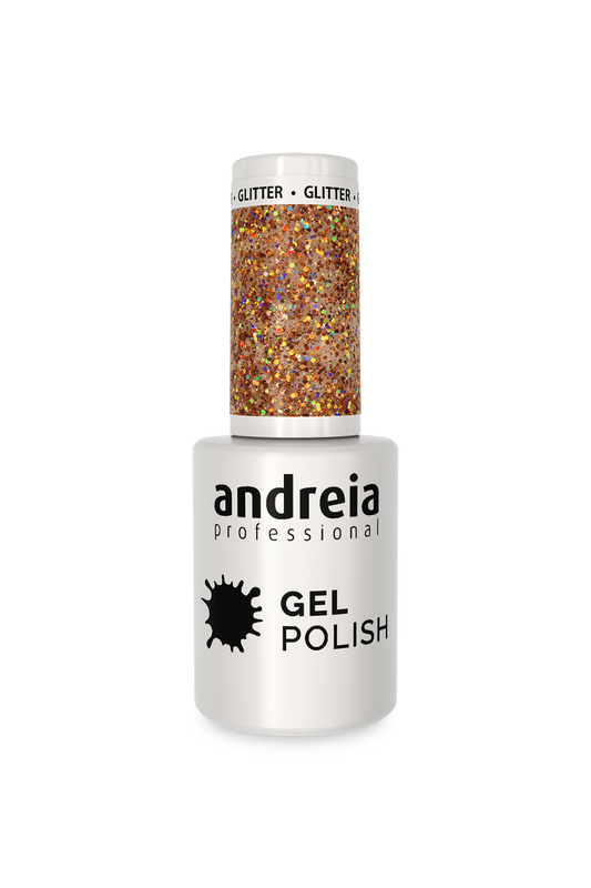 GEL SP N°260 Paillettes DORÉES ANDREIA fl.10,5ml