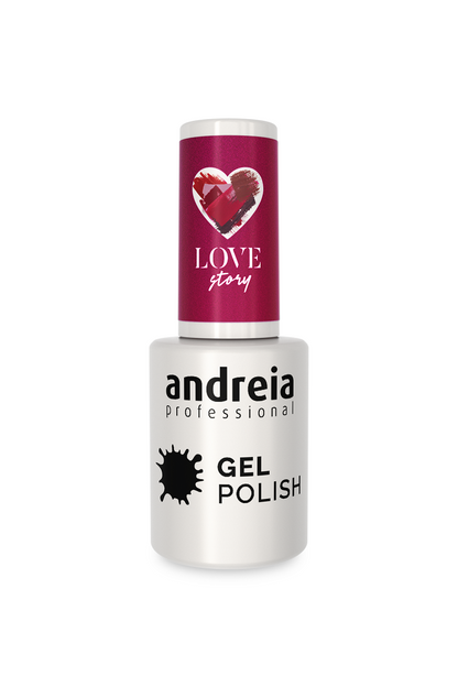 GEL SP N°302 Rouge Rosé Métallique "Love Story" ANDREIA 10,5ml