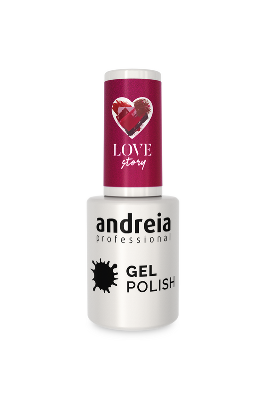 GEL SP N°302 Rouge Rosé Métallique "Love Story" ANDREIA 10,5ml