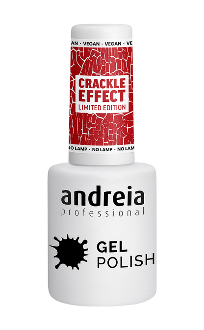 GEL SP NO LAMP N°CE3 BORDEAUX "CRACKLE EFFECT" ANDREIA fL.10,5ml
